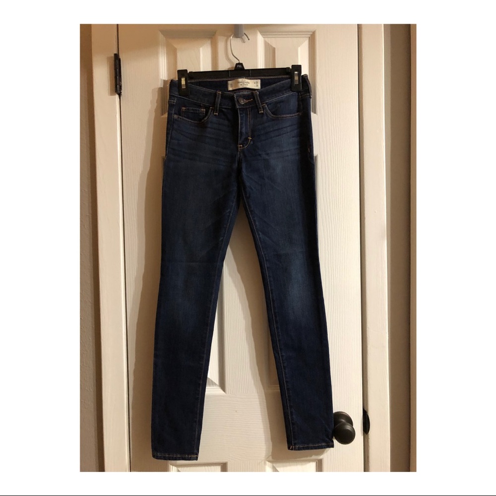 abercrombie and fitch skinny jean size 0